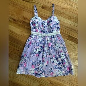 Lilly Pulitzer Trunks in The Air Print Size 6 Dress